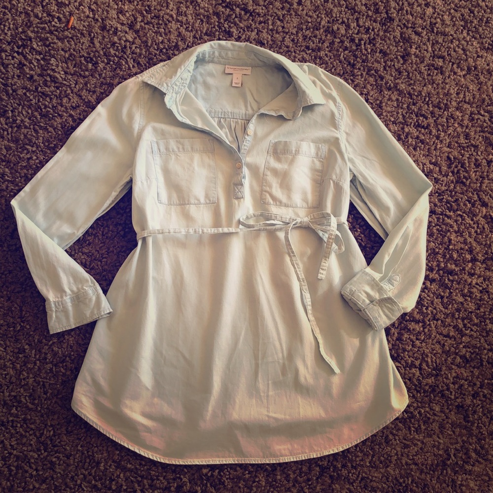 Liz Lange Maternity Denim Tunic